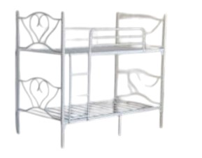muebles y colchones - CAMAROTE BLANCO 2 NIVELES 39"X39" 1