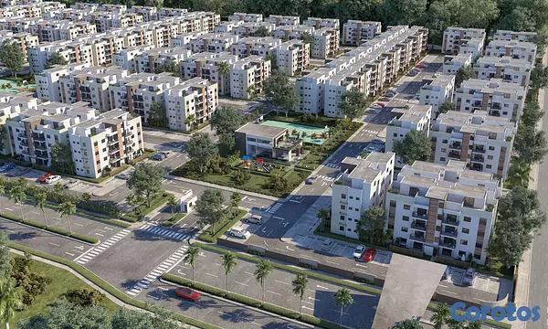 apartamentos - venta de apartamentos en la avenida ecológica Santo Domingo este  2