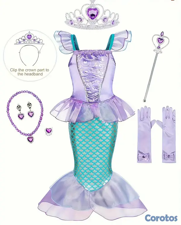 ropa y zapatos - Trajes de princesas disponibles  12