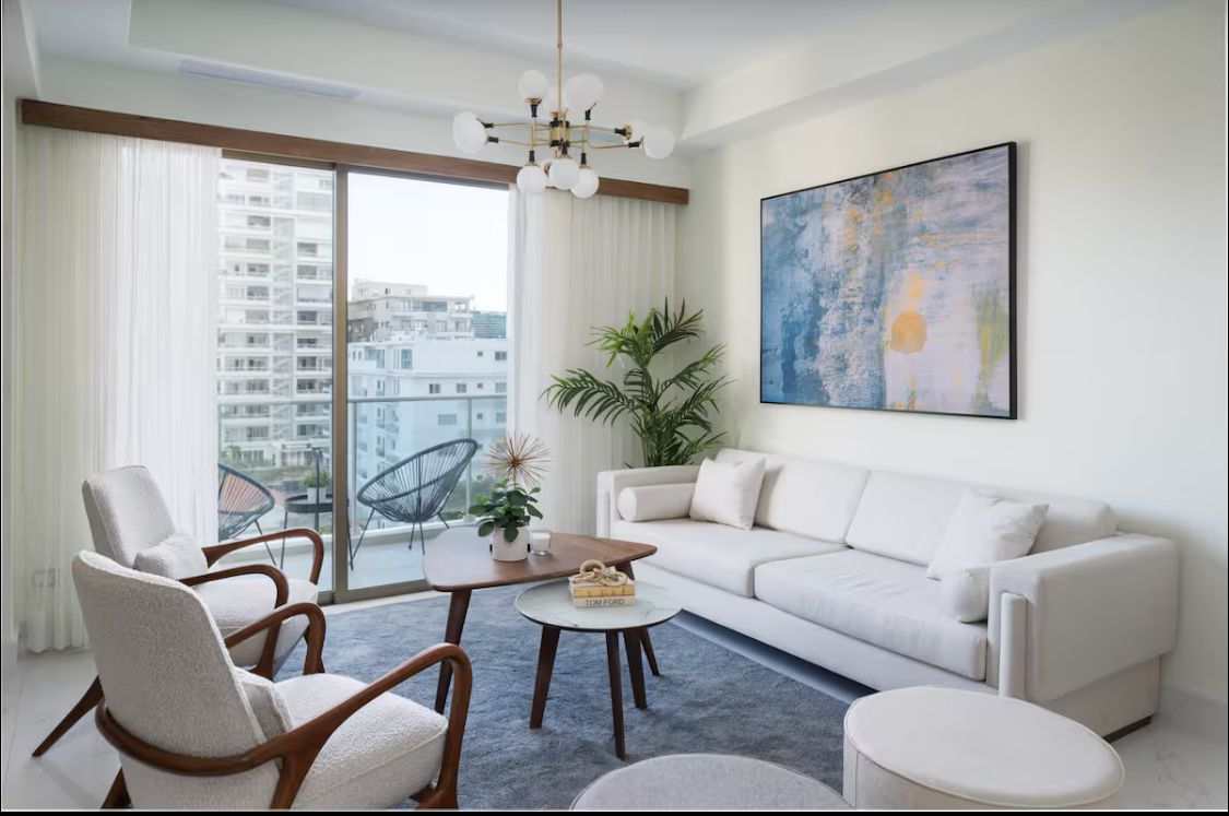 apartamentos - Amueblado FULL en Piantini Piso Alto de 2 Habitaci 1