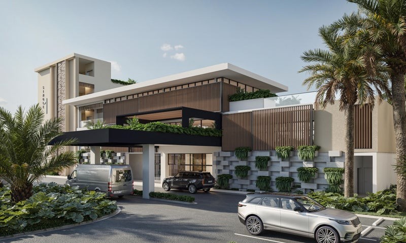 apartamentos - Proyecto en venta Punta Cana #24-1903 un dormitorio, balcón, áreas sociales.
 7