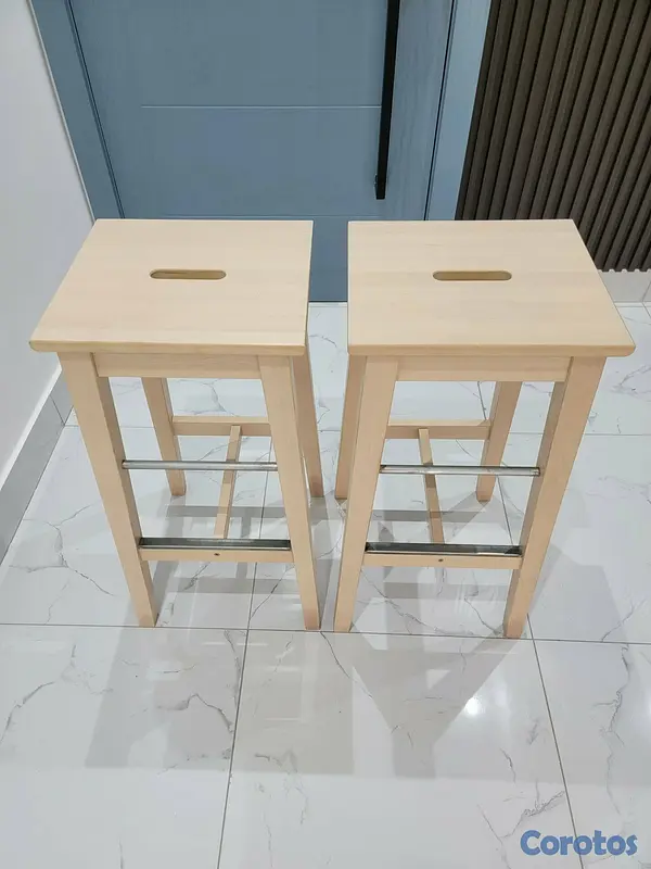 muebles y colchones - 2 Taburetes Nilsolle Ikea. 5