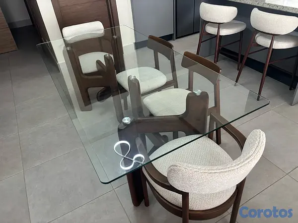 muebles y colchones - Vendo Comedor 6 sillas  2