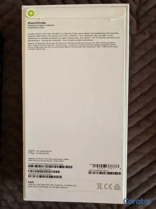 celulares y tabletas - IPhone 14 Pro Max 128GB de oportunidad 2