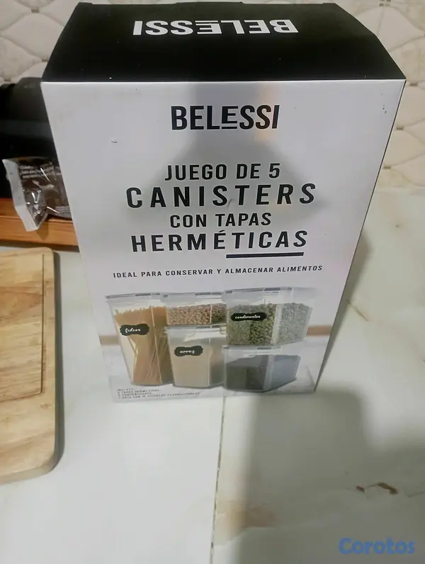 cocina - Juego de envases plástico  2