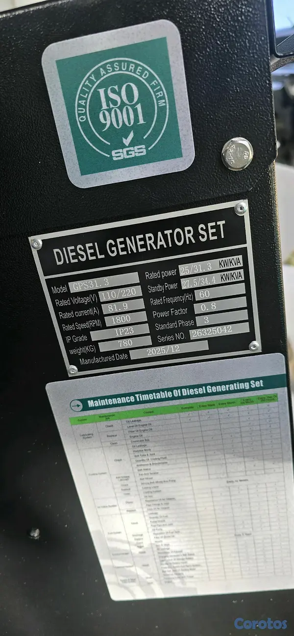 plantas e inversores - Planta Eléctrica 25kw Isuzu Silenciosa 4