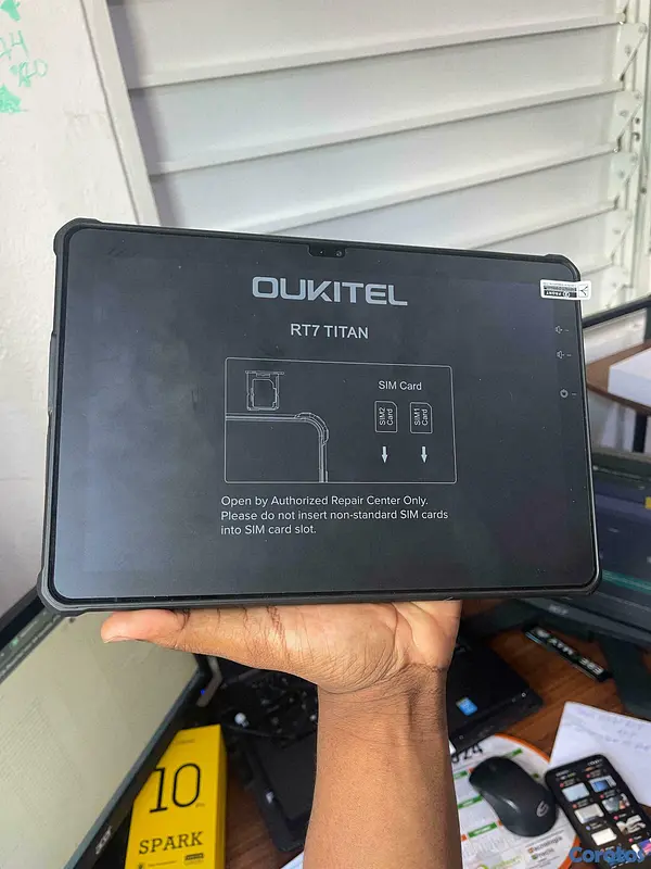 celulares y tabletas - TABLET OUKITEL R7 TITAN PROTECCION GRADO MILITAR. 2