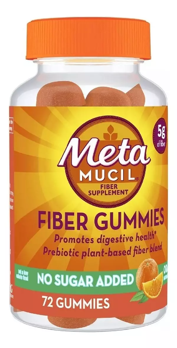 Salud y Equipamiento Médico - Metamucil Suplemento De Fibra 72 Gomas Sin Azúcar 5g 3