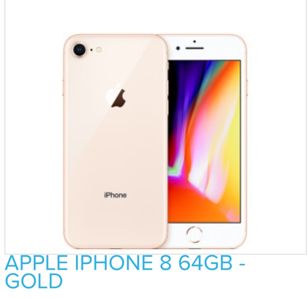 celulares y tabletas - Vendo de Oportunidad  IPHONE 8, 64 GB 