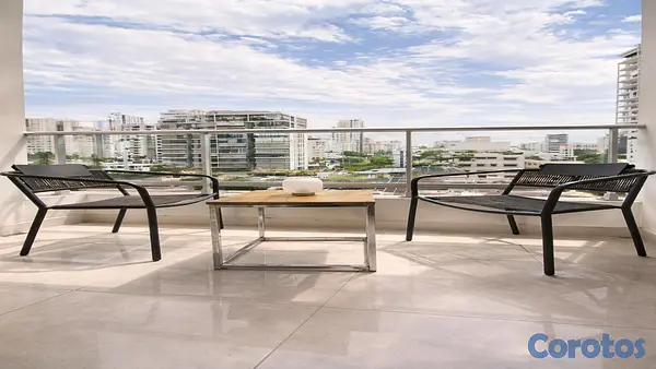apartamentos - Apartamento Amueblado en Paraíso de 1 Habitacion y Balcón 9