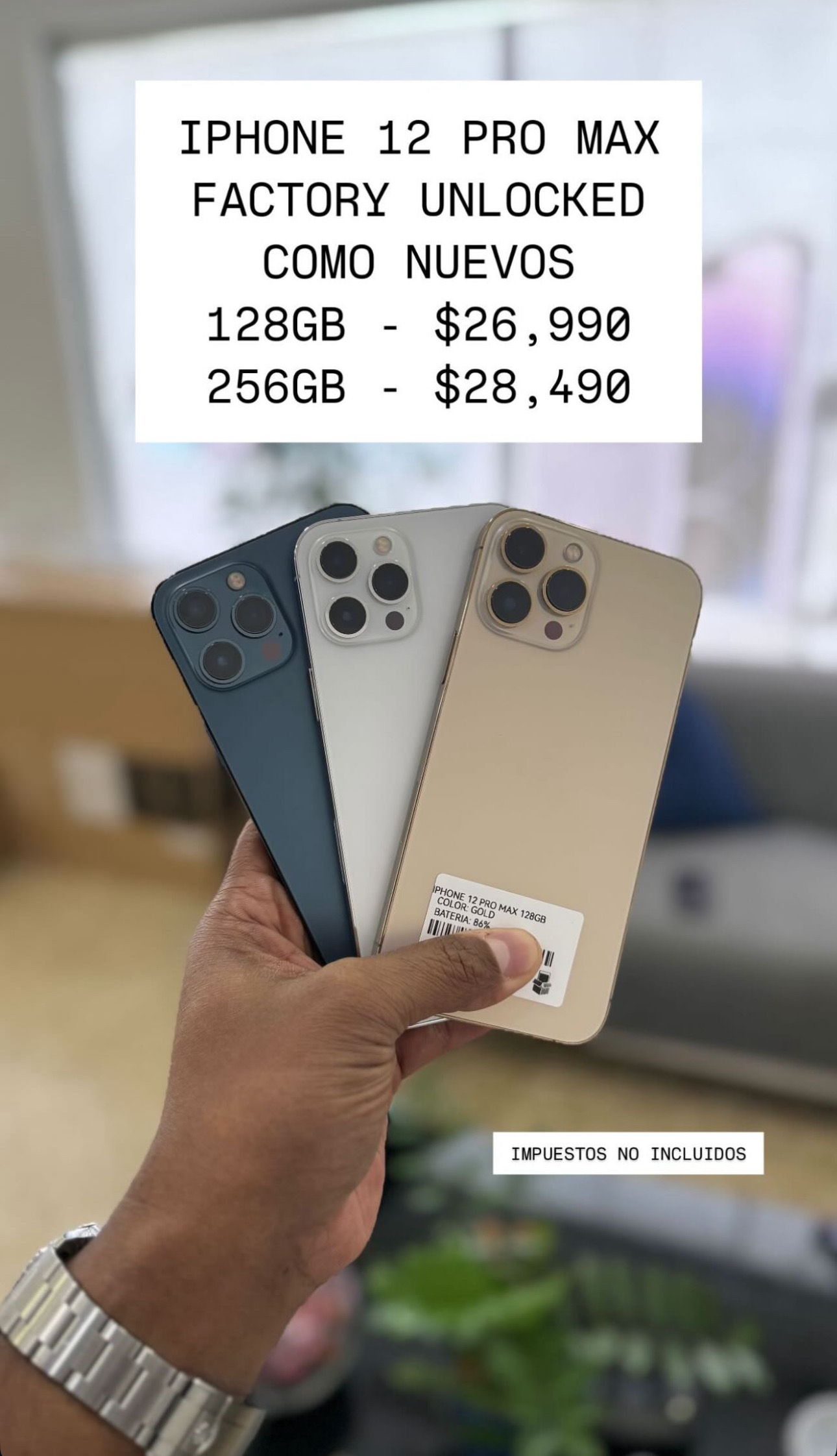 celulares y tabletas - IPHONE 12 PRO MAX