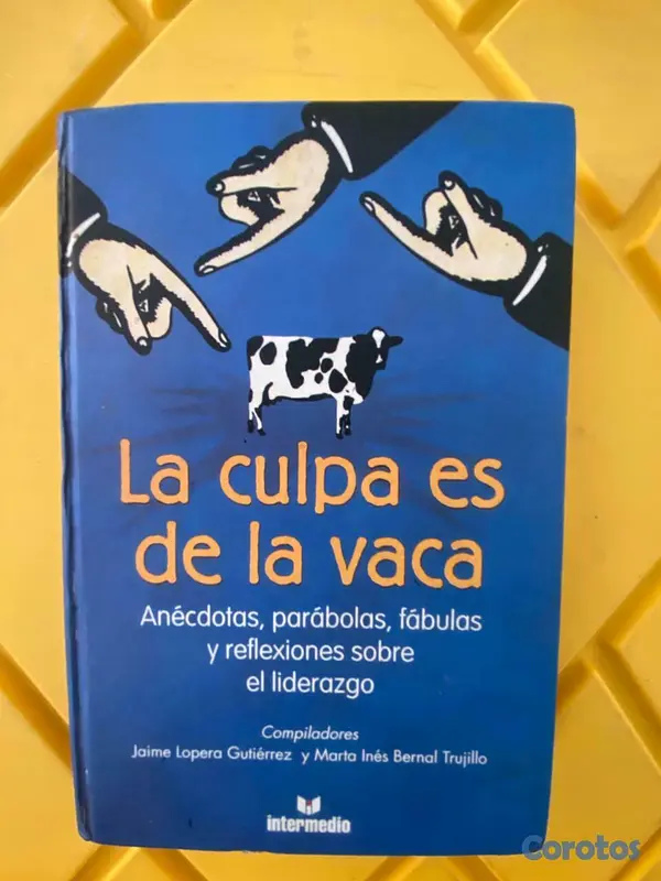 libros y revistas - Libro La Culpa es de la vaca