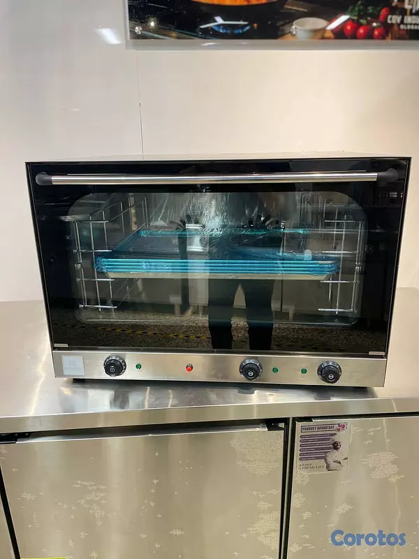 equipos profesionales - Horno conveccional electrico de 4 bandejas carnes  3