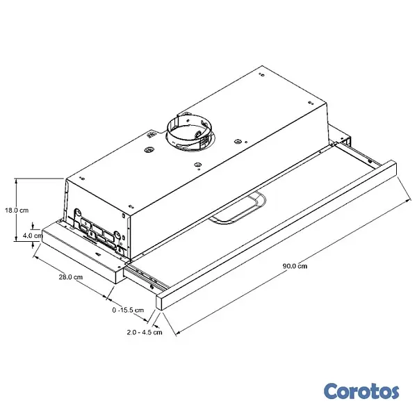 cocina - Extractor Whirlpool 36" Campana 4