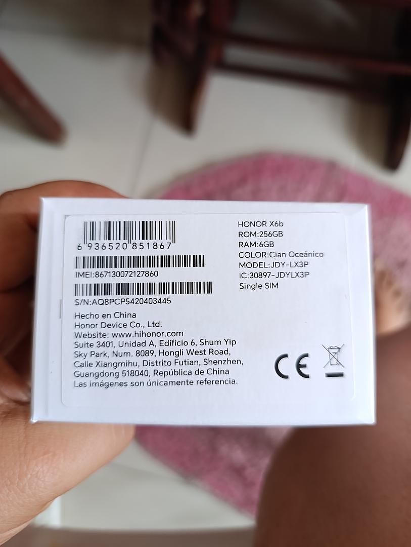 celulares y tabletas - Celular Honor X6B nuevo Sellado (altice). 1