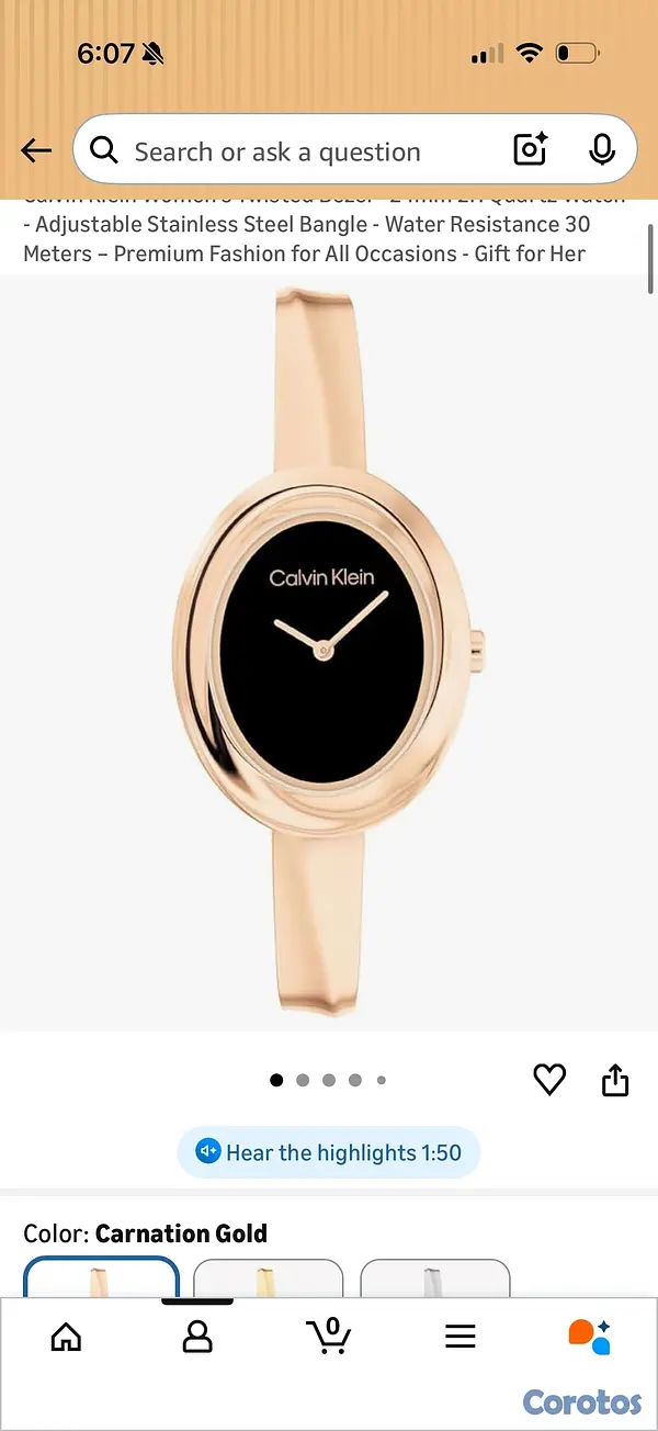joyas, relojes y accesorios - Reloj de Calvin Klein 4