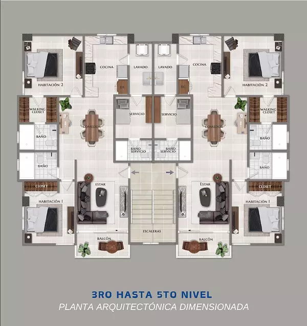 apartamentos - Proyecto de Apartamentos en Venta LOS RESTAURADORE 6