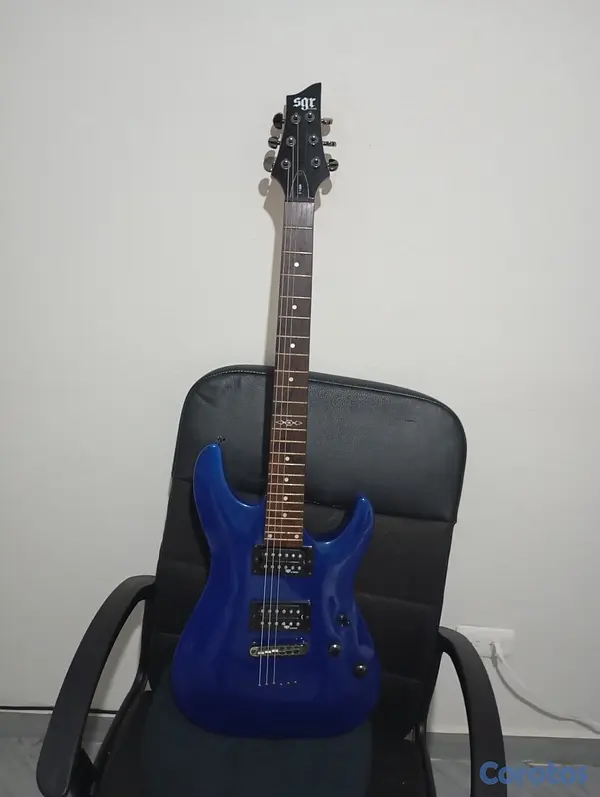 instrumentos musicales - Guitarra Schecter en excelentes condiciones! 2