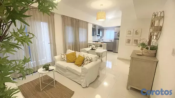 apartamentos - Apartamento amueblado en Ensanche Naco en alquiler 3