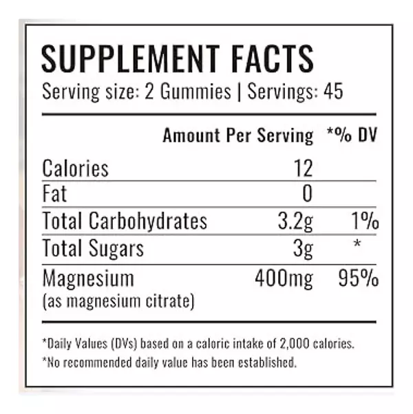 Salud y Equipamiento Médico - Citrato De Magnesio 400 Mg 2