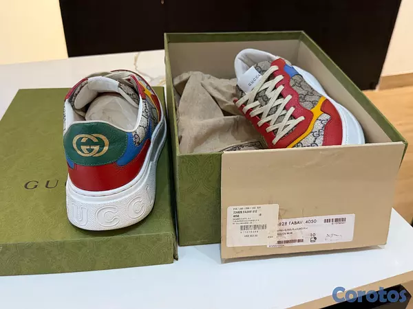 zapatos para hombre - Tenis Gucci Chunky SZ10 Como Nuevo en Caja US$ 450 6