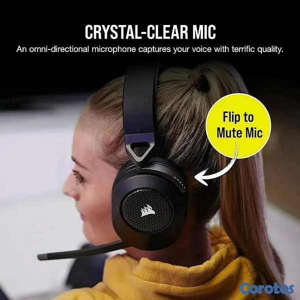 camaras y audio - Corsair HS65 Wireless Multiplatform Gaming Headset 5