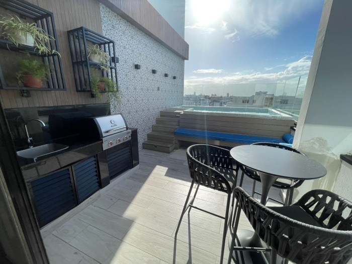 apartamentos - El penthouse de lujo en Evaristo Morales a pasos d 3