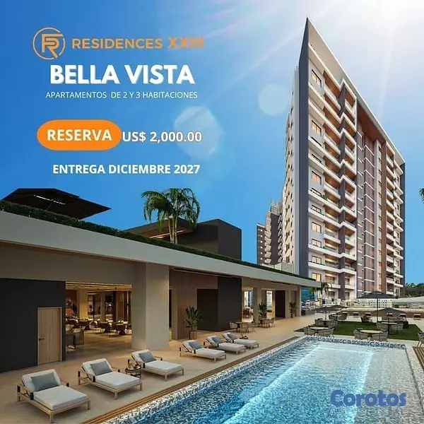 apartamentos - 🏡 ¡Llegó FR RESIDENCES XXIII! 🏡✨Bella Vista – Exclusividad, conforty  lujo.   6