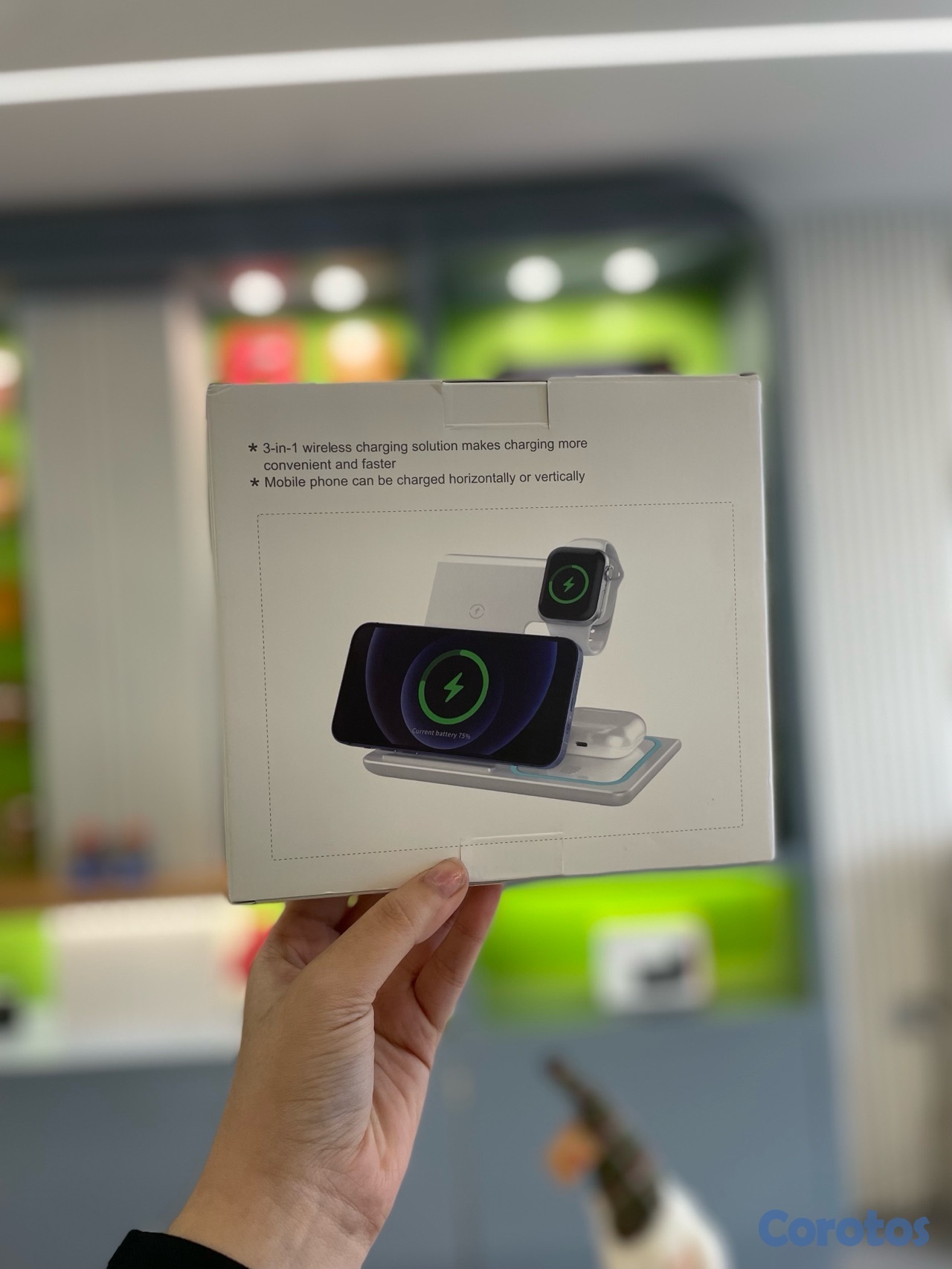 otros electronicos - CARGADOR 3 EN 1  2