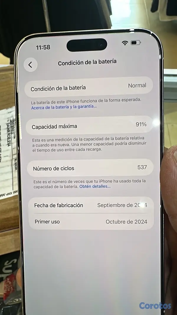 celulares y tabletas -  iPhone 16 Pro Max 4