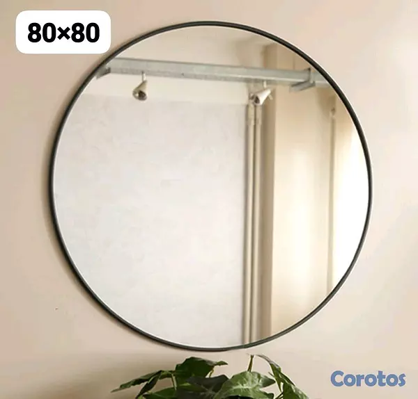 decoración y accesorios - espejo redondo de pared 2