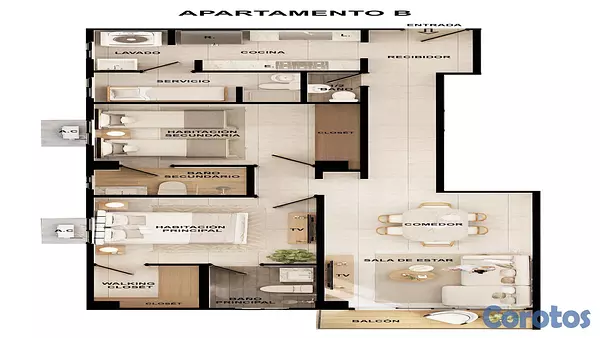 apartamentos - Proyecto de Apartamentos en Gazcue, G-14. 3