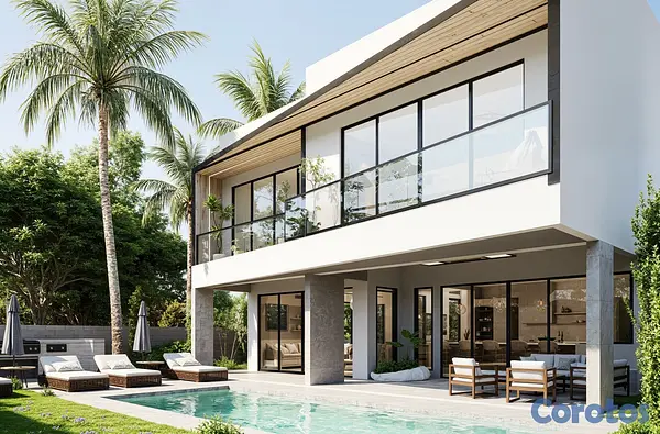 casas vacacionales y villas - venta de Villa Luxury en playa nueva Romana diseño de lujo y primera  12