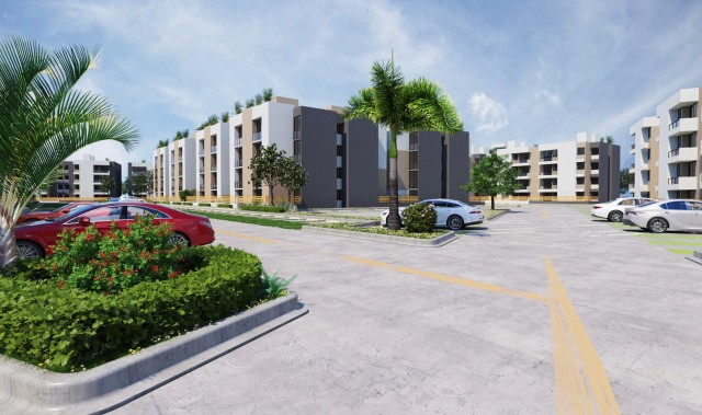 apartamentos - Apartamentos en Venta en Residencial "Arrecifes Del Sol", Aut. Las Américas, SDE 3