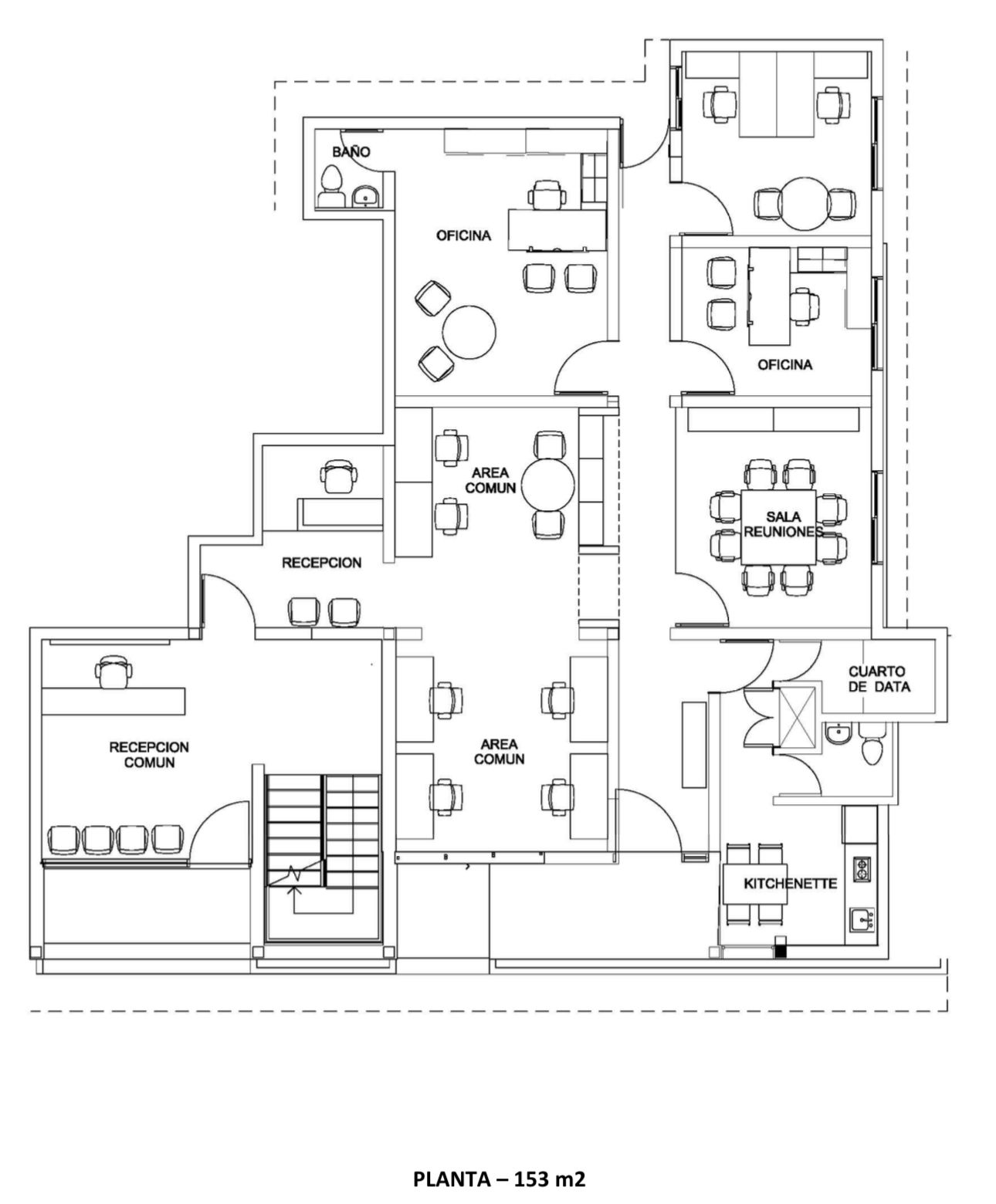 oficinas y locales comerciales - Oficina Amueblado en renta, Ensanche Julieta 2