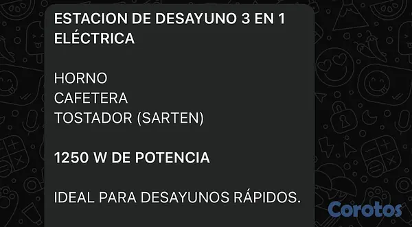 electrodomesticos - ESTACION DE DESAYUNO 3 EN 1 ELÉCTRICA  2