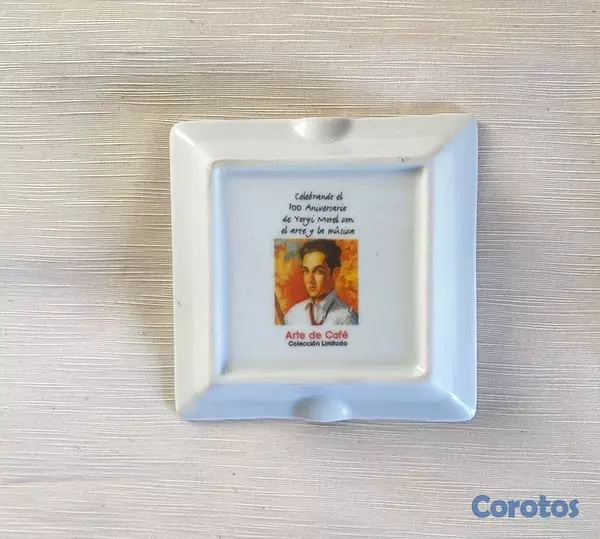 decoración y accesorios - PLATOS Y CENICEROS DE ARTE DE CAFE 12