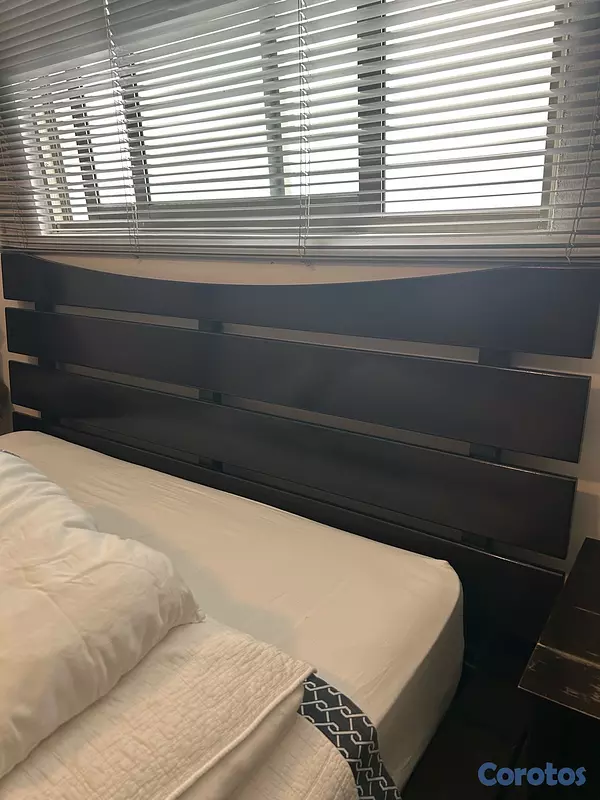 muebles y colchones - Juego de habitación queen  2