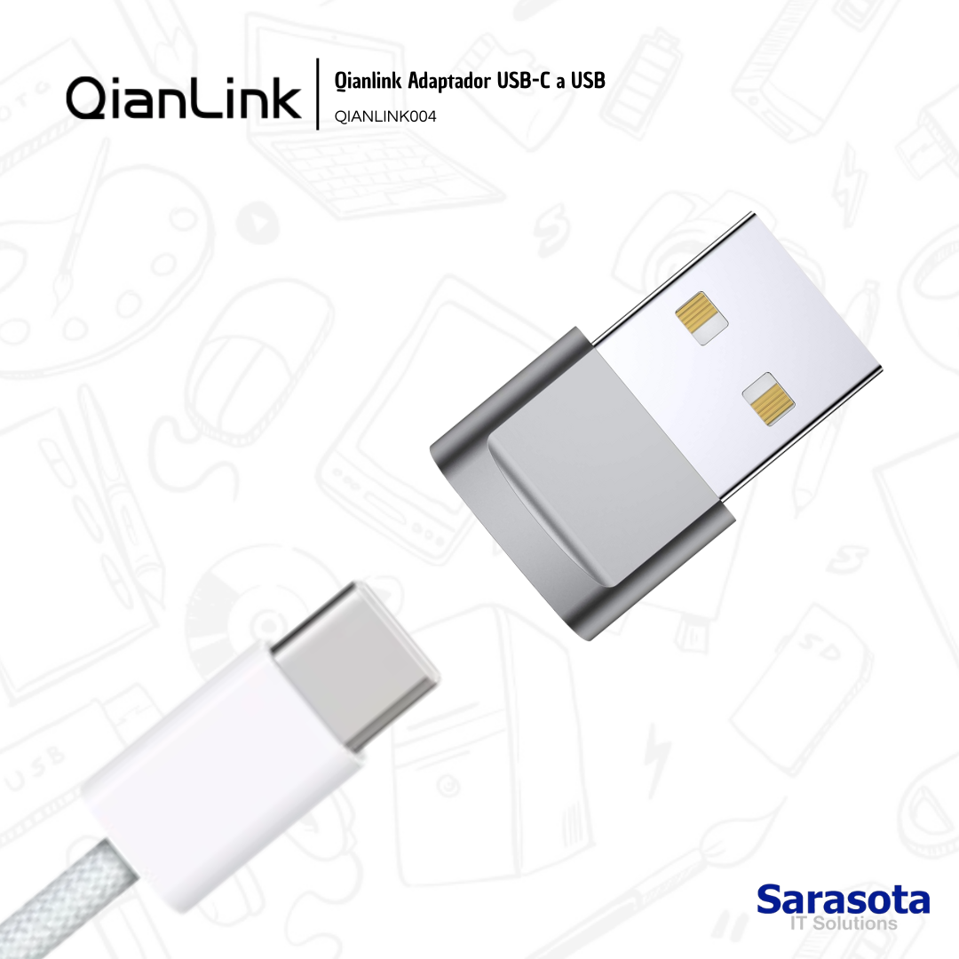 accesorios para electronica - Adaptador USB-C a USB marca Qianlink 0