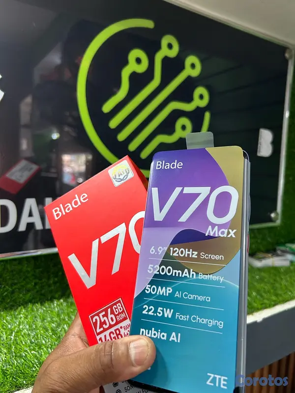 celulares y tabletas - ZTE balde v70 256GB 3