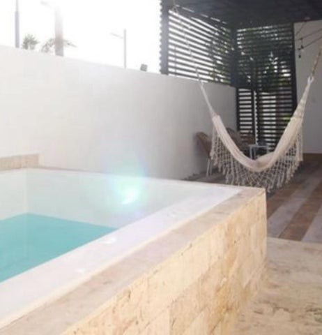 casas - Casa en alquiler Punta Cana #24-1874 dos dormitorios, terraza privada con picuzz 6