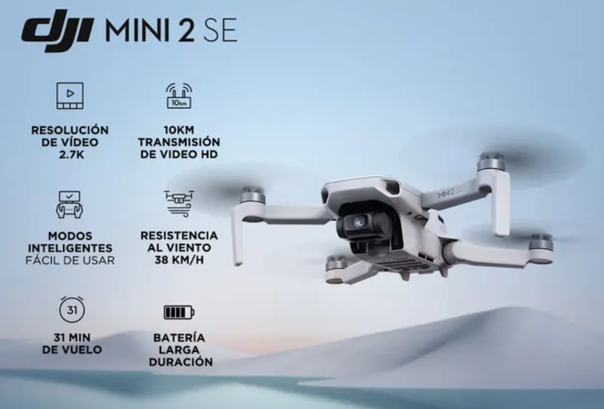otros electronicos - DJI Mini 2 SE Open Box 0