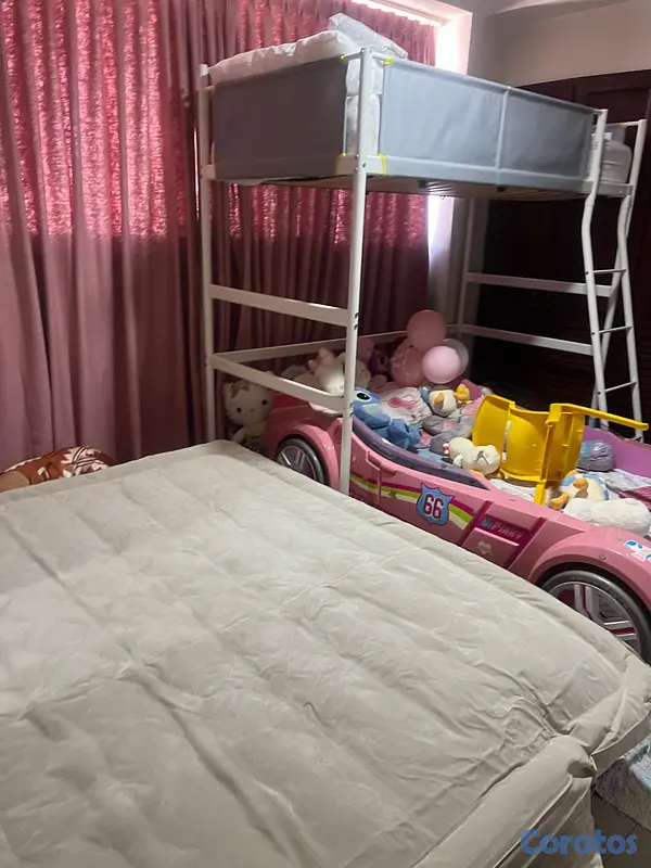muebles y colchones - Cama con escalera nueva sin colchón 12,000  2