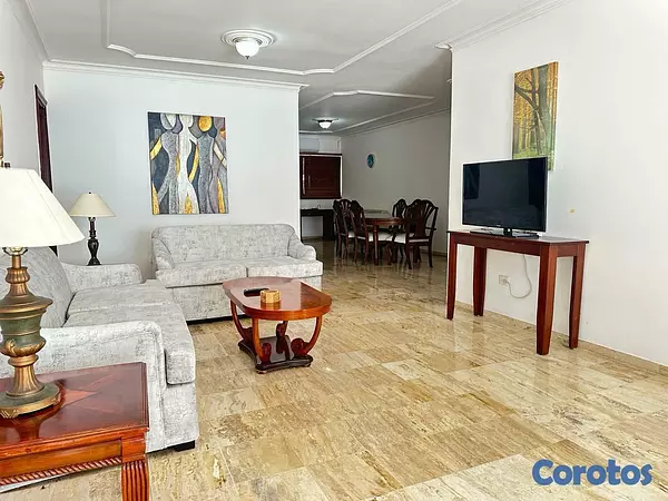 apartamentos - APARTAMENTO AMUEBLADO EN ALQUILER EN BELLA VISTA SUR 3