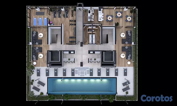apartamentos - Residencia con servicio Icono, apto 2c, septiembre 5