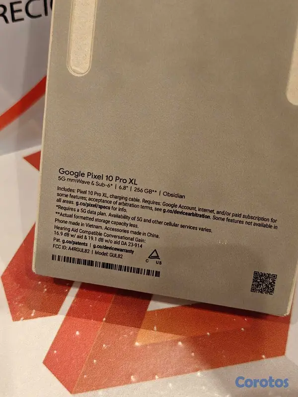 celulares y tabletas - Google Pixel 10 Pro XL, 16GB RAM 256GB 11
