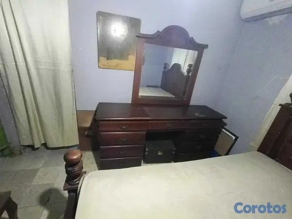 muebles y colchones - De oportunidad juego de cuarto en Caoba Centenaria 2