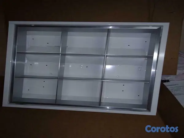 otros electronicos - Lamparas - luminarias parabolicas Sylvania 2' x 2', nuevas, Flourescente / LED 2