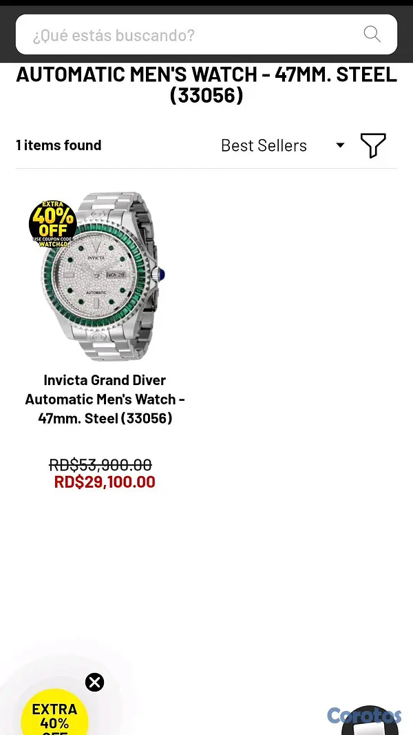joyas, relojes y accesorios - reloj invicta original  3