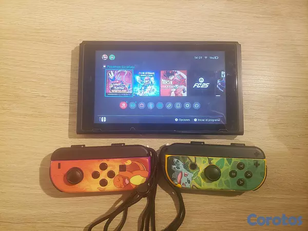 consolas y videojuegos - 🎮 Nintendo Switch V2 + Pokémon Scarlet + Memoria 128 GB + Accesorios 2